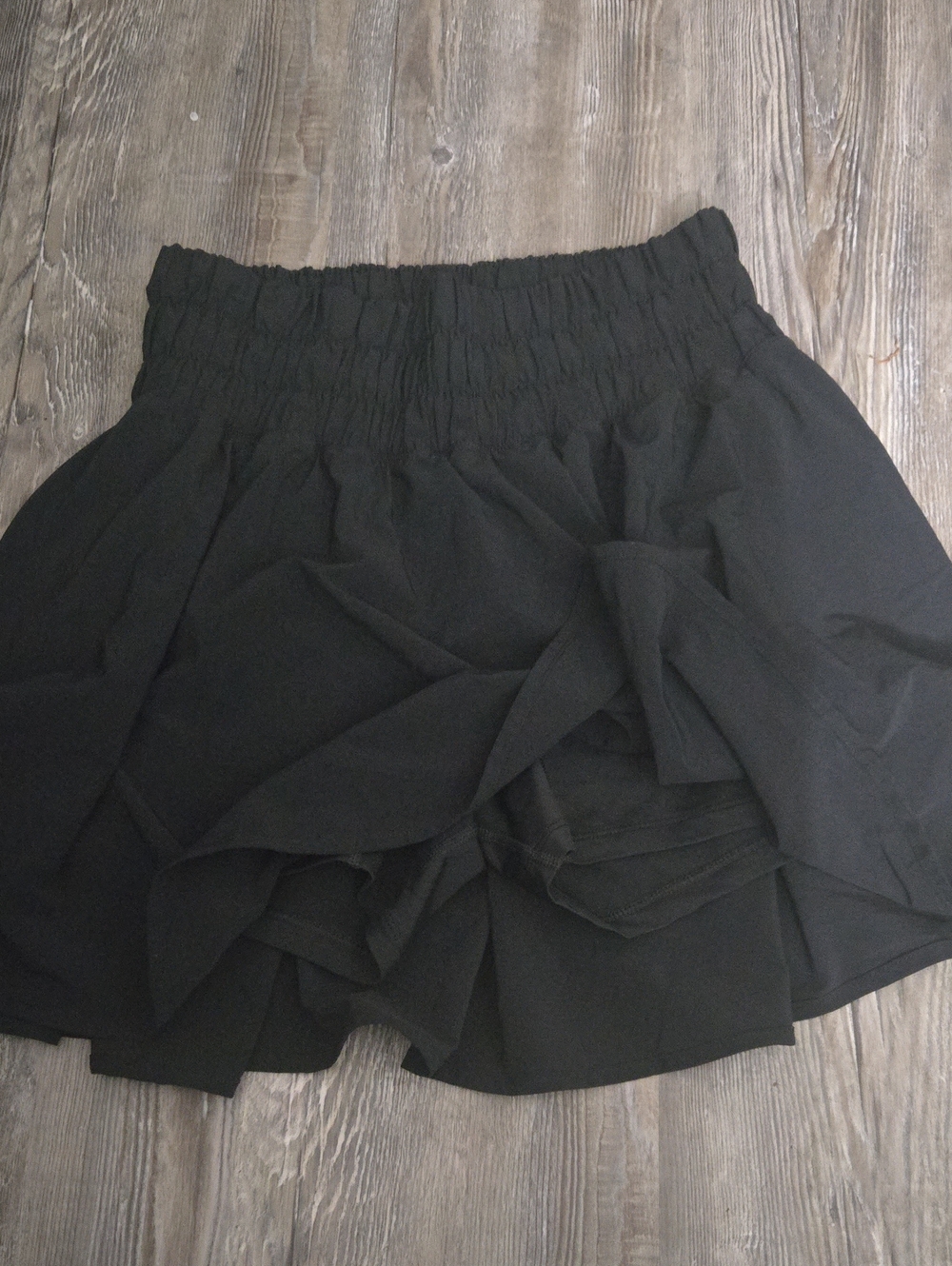 Black Women’s Flowy Mini Skirt